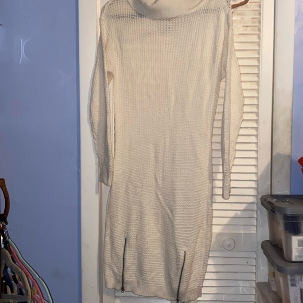 Venus turtle neck sweater dress